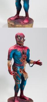 Zombie Spiderman by SCHIRAGA