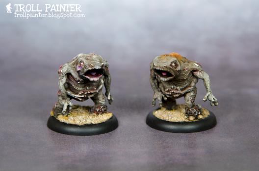 Two Agonizer from Skorne Army by TrollPainter