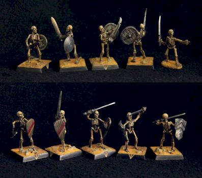 Skeletal Warriors by Tosek