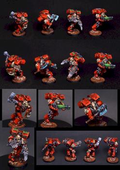 Blood Angels veterans by kommissar Manul