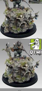 Ogre Zombie Chaos Lord of Nurgle by demi morgana