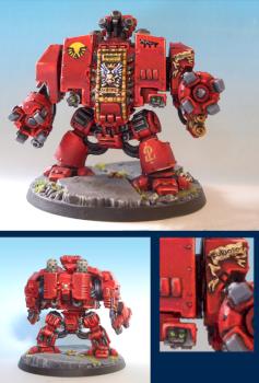 Blood Angels Furioso Dreadnought by crawfish