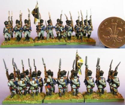 15mm Napolionic Prussian Infantry by Target