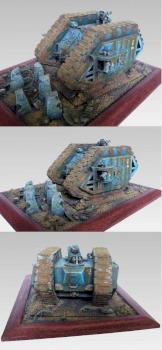 PAPER Land Raider mk1 by demi morgana