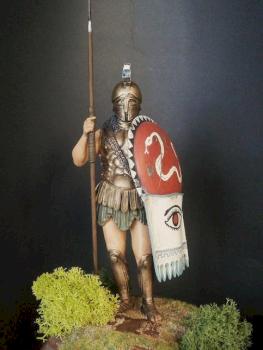 Athenean Hoplite 120mm by Stavros Zouliatis