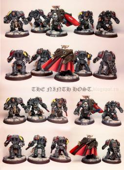 Space Wolves: Wolf Guard Terminators by The Ninth Host