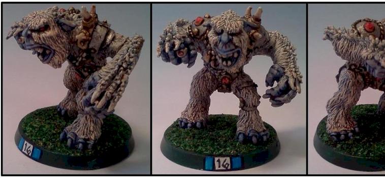 Blood Bowl Norse Yehtee by Lou Rollins