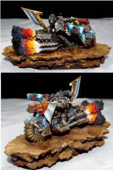 SPACE MARINE BIKE by darkeldar70