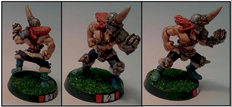 Blood Bowl Norse Blitzer by Lou Rollins