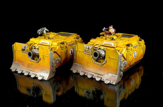 Imperial Fists Vindicators by MitchStevensMinis