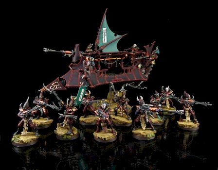 Dark Eldar Kabalite Warriors by MitchStevensMinis