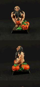 Halloween Pumpkin Naked Dwarf by Aspen_of_Ocean