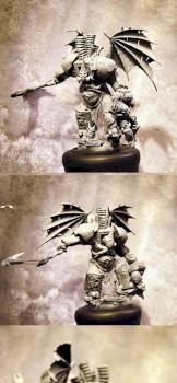 Chaos Space Marines Typhus - sculpted Daemon Prince Typhus by Purc