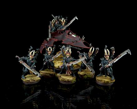 Dark Eldar Incubi by MitchStevensMinis