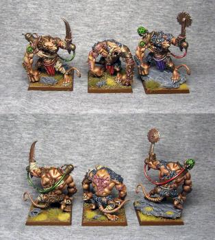 Skaven Rat Ogres (New) by pesa