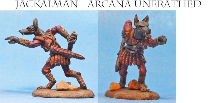 Arcana Unearthed jackalman by canucksawbones