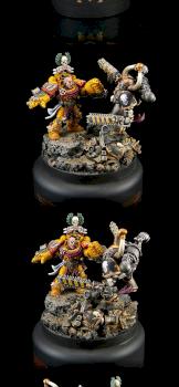 Vladimir Pugh Imperial Fist Chapter Master by MitchStevensMinis