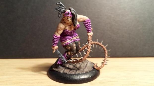 Malifaux Madame Sybelle by Nickienogger