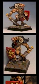 Mordheim Chaos Beastman by Baz