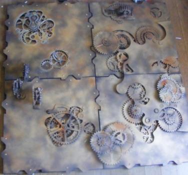 Clockwork terrain by Mousemuffins