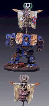 Ultra Marines Venerable Dreadnought by miniDrake