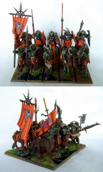 Chaos Centigor Regiment by BeastMum