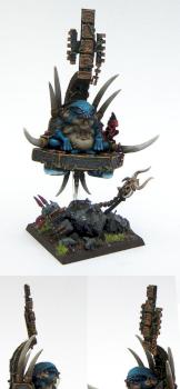 Lizardmen Slann Mage Priest by cabalier