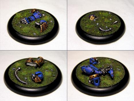 Warmachine: Cygnar Jack Wreck Markers by Robinator