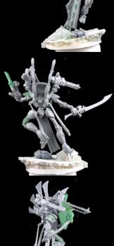 Eldar Wraithlord - converted by GRYTZminis