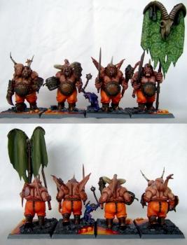 Chaos Ogre Unit #2 by BeastMum