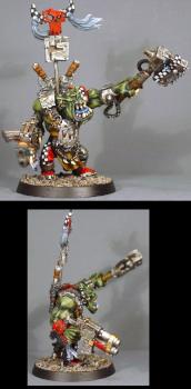 ork warboss WwAaaagG !!!!!!!!! by bluemoonminiatures