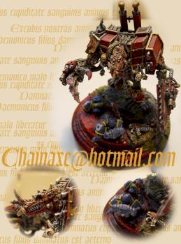 Khorne Dread by chainaxe