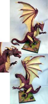 T'Raukzul Red Dragon Great Wyrm! by mpengle