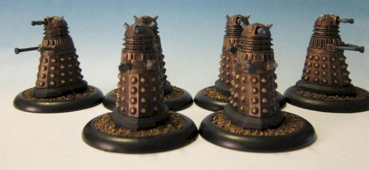 Warlord Games Daleks from Doctor Who by xredmenacex