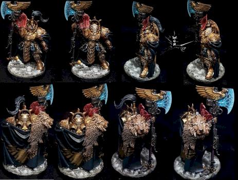 Trajann Valoris Magnetized Heads Commission Painted Warhammer 40K #3 by CroWarGamePainting