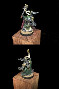 Dark Angel Interrogator Chaplain by codenamezero