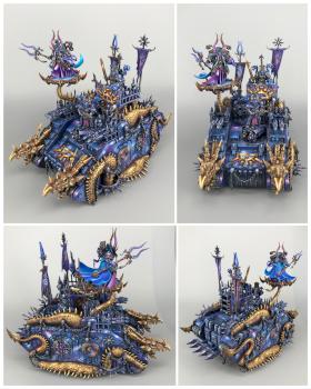 Thousand Son Land Raider by JohnnyKS