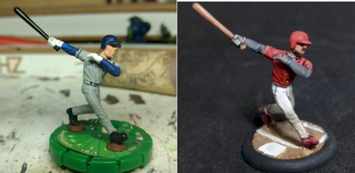 SportsClix Repaint - Baseball Slugger by Waren