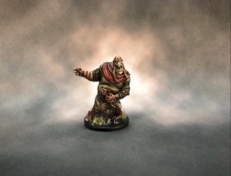 Zombicide Black Plague Zombie Fatty by disco 07