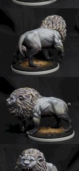 White Lion by Manu Miniatures