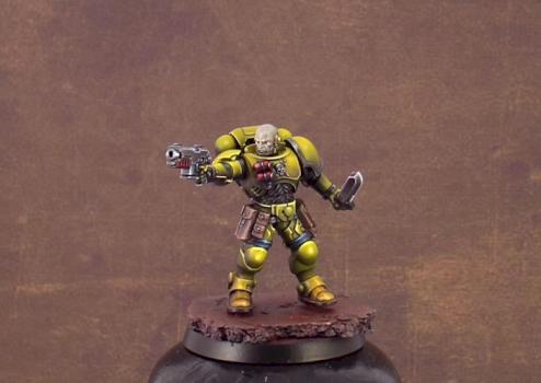 Primaris Marines Reivers - Imperial Fists by risk0