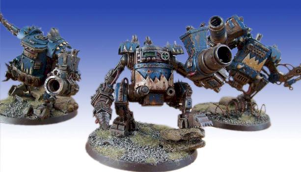 Ork killa kanz with some kustom grotzookaz by Abhorsen