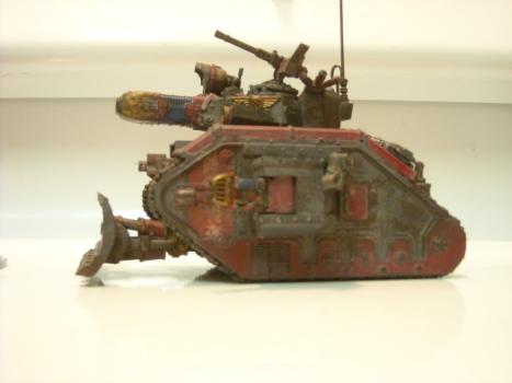 Imperial Guard Plasma Tank by lomaxxdurang