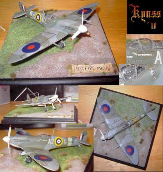 Supermarine Spitfire MK V - b by Kyuss