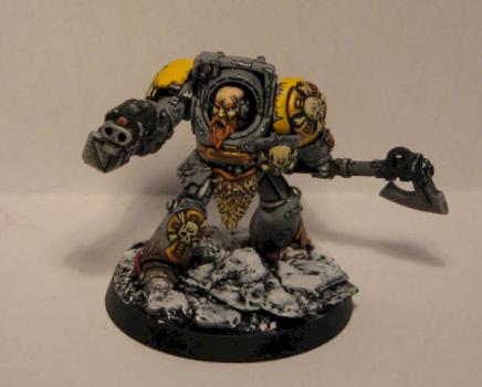 Space Wolves Terminator by Ammi