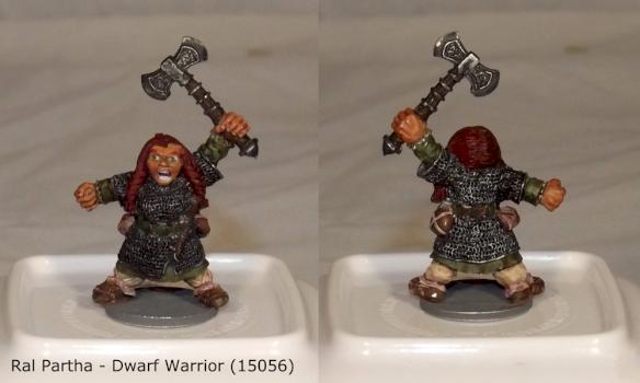 Dwarf Warrior (female) by wyrmwren