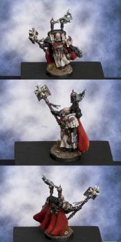 Black Templars Chaplain by munger