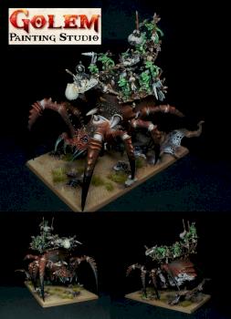 Orcs & Goblins Arachnarok Spider by Gary Connell