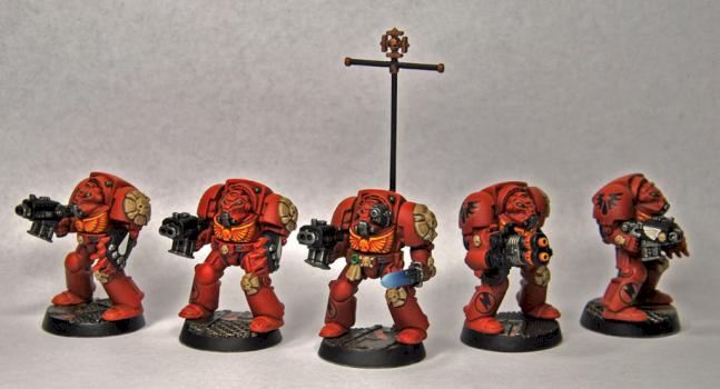 Space Hulk - 2nd edition - Blood Angels Terminators by Dreamfish