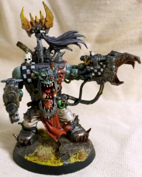 warhammer 40k Ork Warboss by oscarsammuel